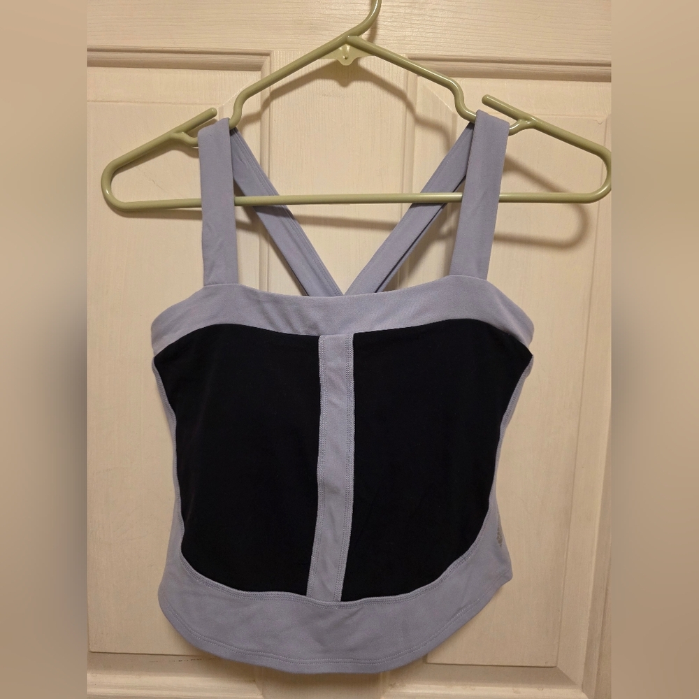 FP Movement by Free People Blue and Black Tank Top New Without Tags - Picture 4 of 8